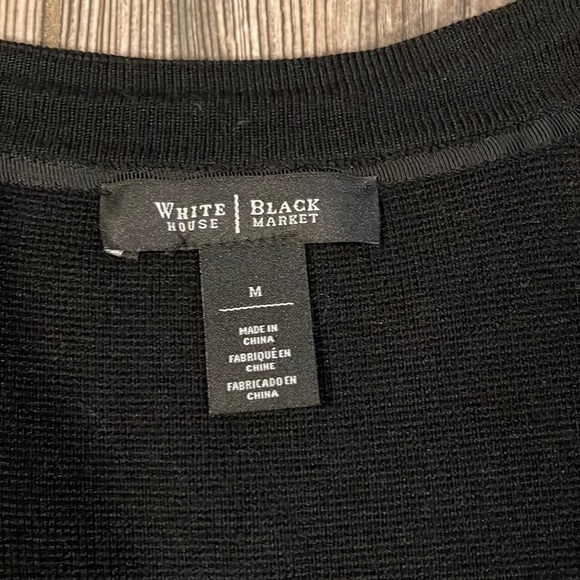 NWOT WHBM Peplum Cardigan - Picture 6 of 11